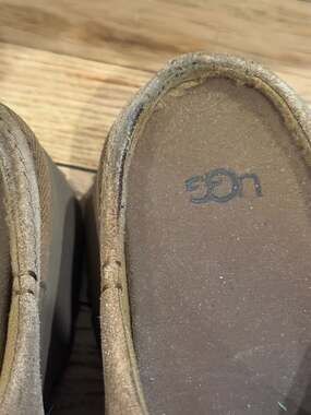 UGG Suede Platform Clog Mules